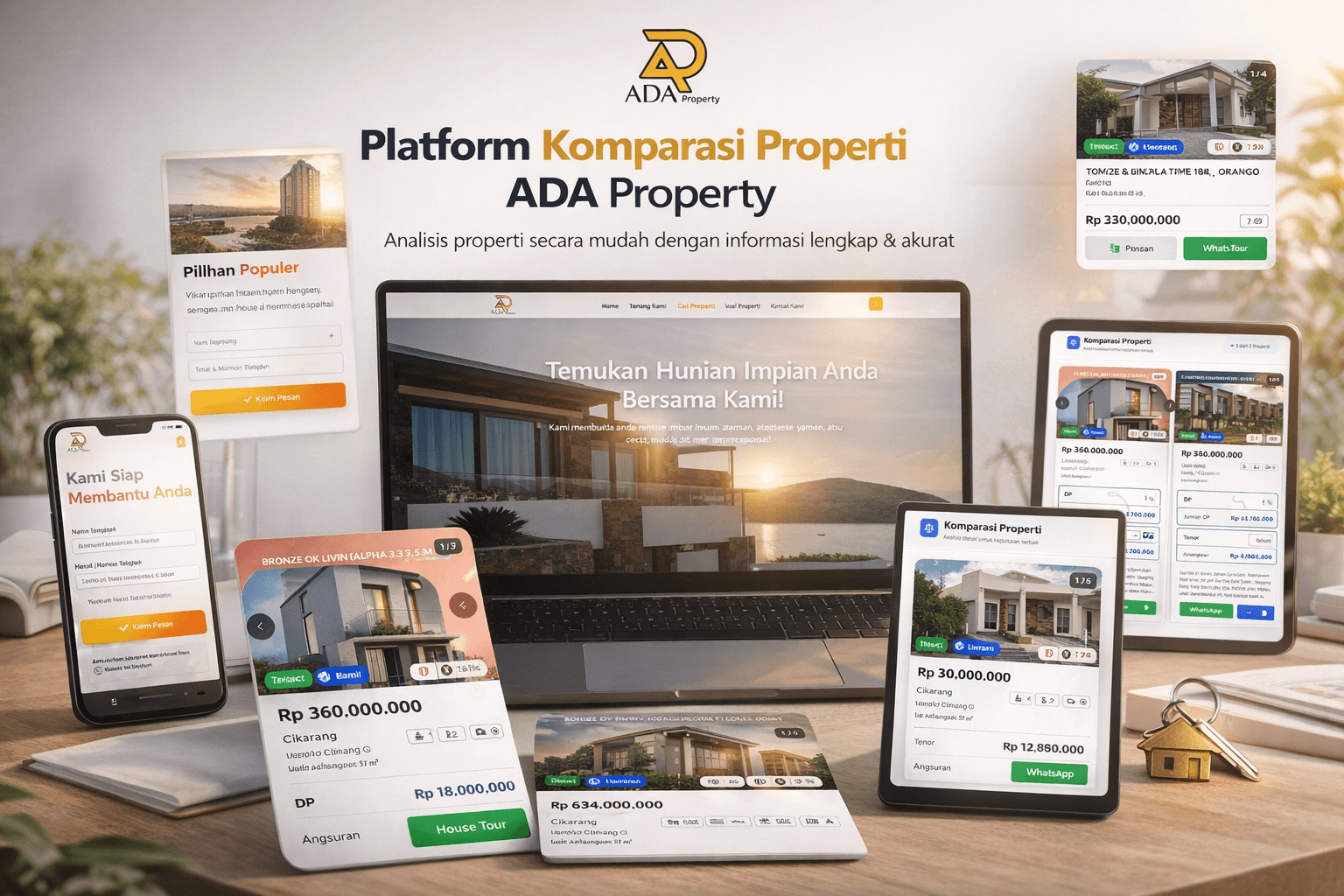 ADA Property – Real Estate Platform Website